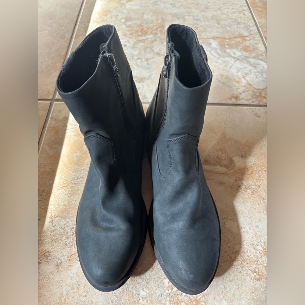 Blowfish Gray Braided Chelsea Ankle Boots - Picture 3 of 6